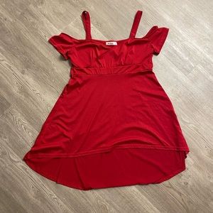 Nextmia high-low red dress size 14